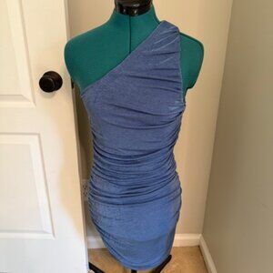 Sexy, Comfy, Blue Stretchy Dress SZ S